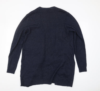 Womens UK Size L VILA Blue Cardigan Jumper
