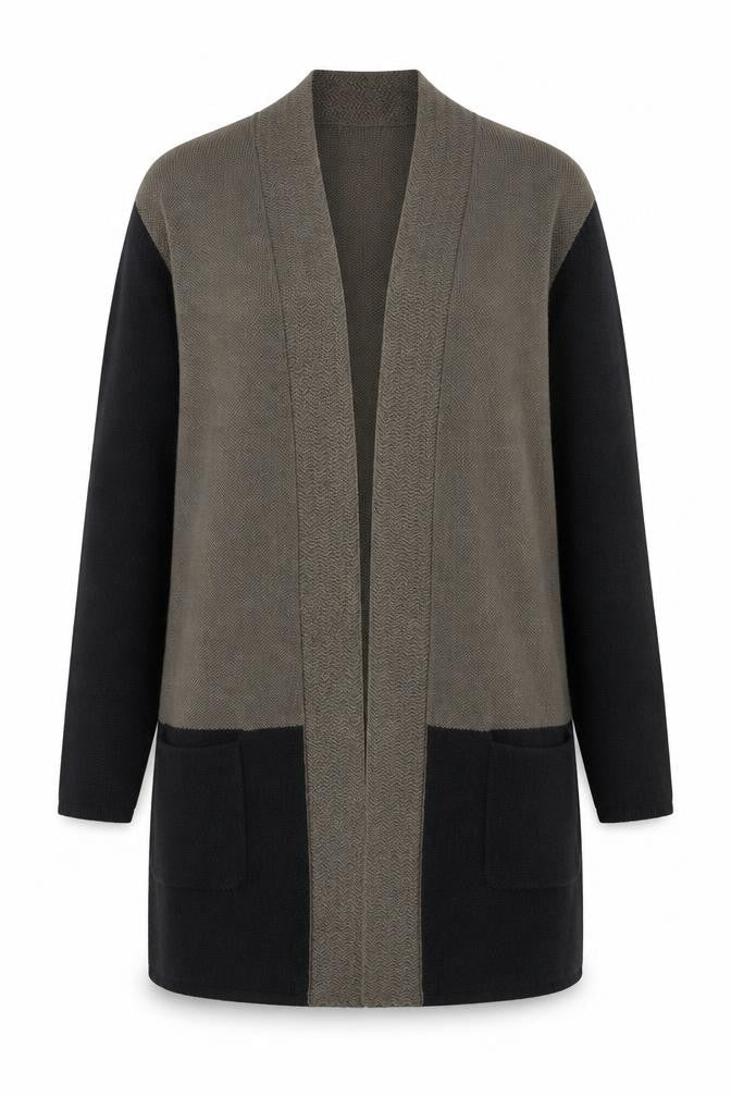 Womens UK Size M Country Casuals Brown Cardigan Jumper