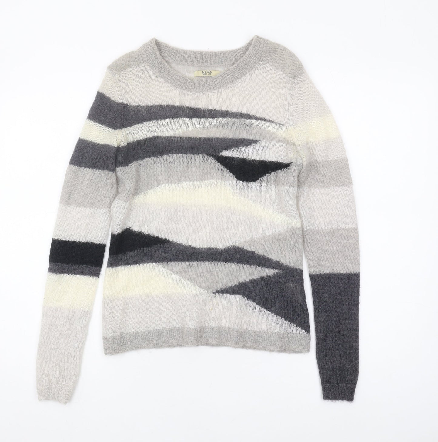 Womens UK Size 6 Jack Wills Multicoloured Pullover Jumper