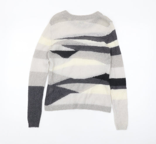 Jack Wills Women's Multicoloured Geometric Pullover Size 6
