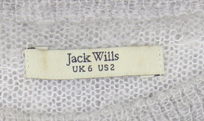 Womens UK Size 6 Jack Wills Multicoloured Pullover Jumper