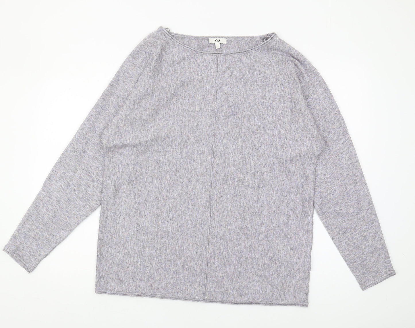 C&A Women's Grey Pullover Jumper - Size L