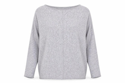 Womens UK Size L C&A Grey Pullover Jumper