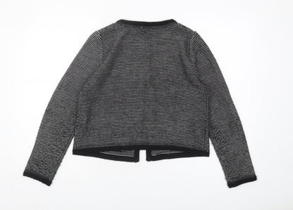 Womens UK Size 12 Topshop Black Cardigan Jumper
