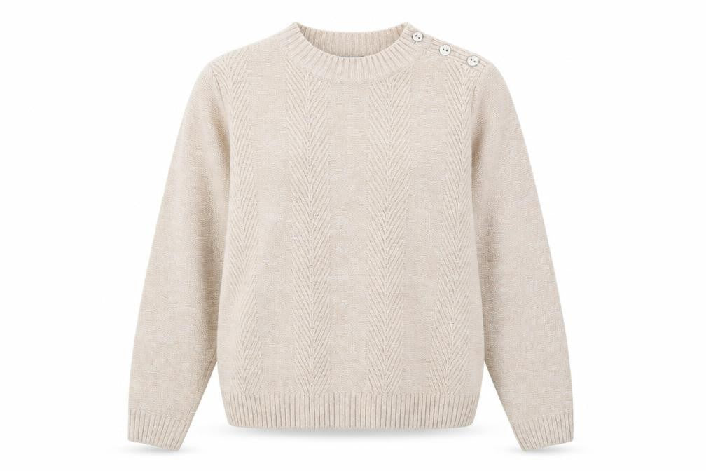 Womens UK Size L Honor Millburn Beige Pullover Jumper