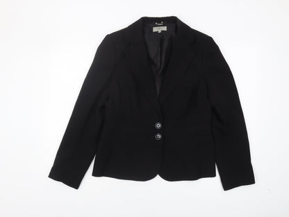 Marks and Spencer Women's Black Blazer Size 14