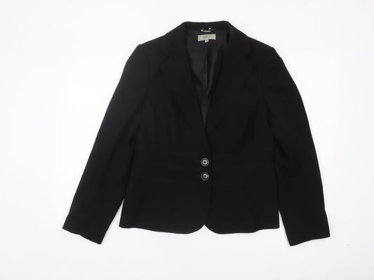 Marks and Spencer Women's Black Blazer Size 14