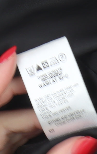 Marks and Spencer Women's Black Blazer Size 14