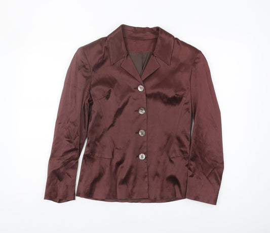 Principles Women's Brown Petite Suit Jacket Size 10