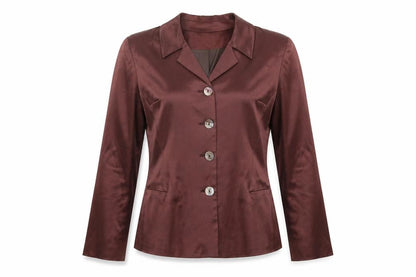 Womens UK Size 10 Principles Petites Brown Suit Jacket