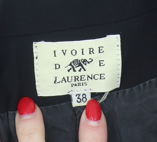 Ivoire de Laurence Women’s Black Blazer Size 10