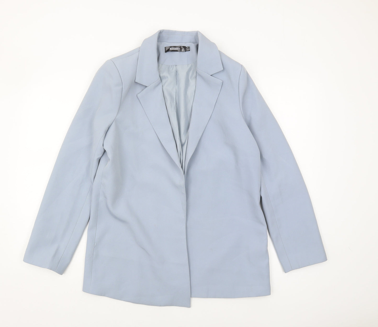 Missguided Women's Blue Blazer UK 10