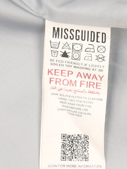 Missguided Women's Blue Blazer UK 10