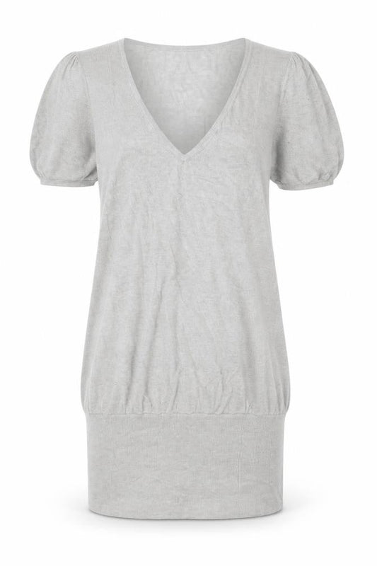 Womens UK Size 10 Ted Baker Grey Tunic Jumper