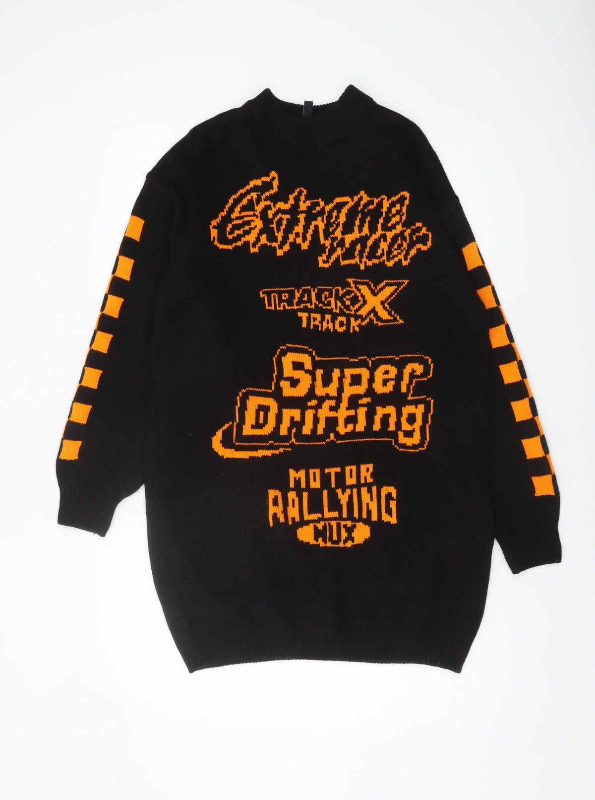 Unisex Adults UK Size XS H&M Black Pullover Jumper