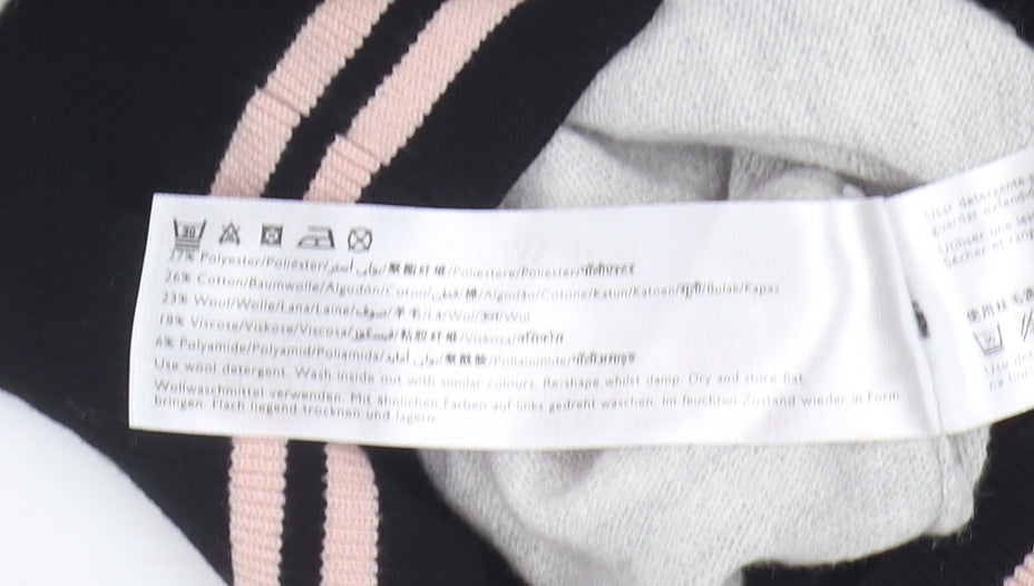 Jack Wills Women's Grey Pullover Jumper Size 6 - Casual Style