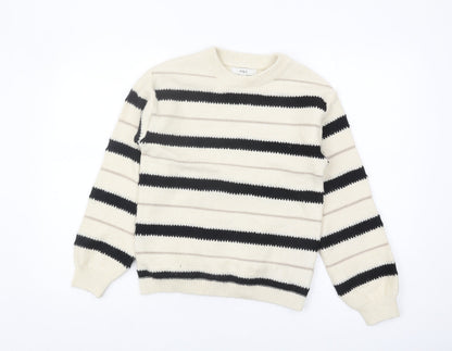 Womens UK Size XS Marks and Spencer Black Pullover Jumper