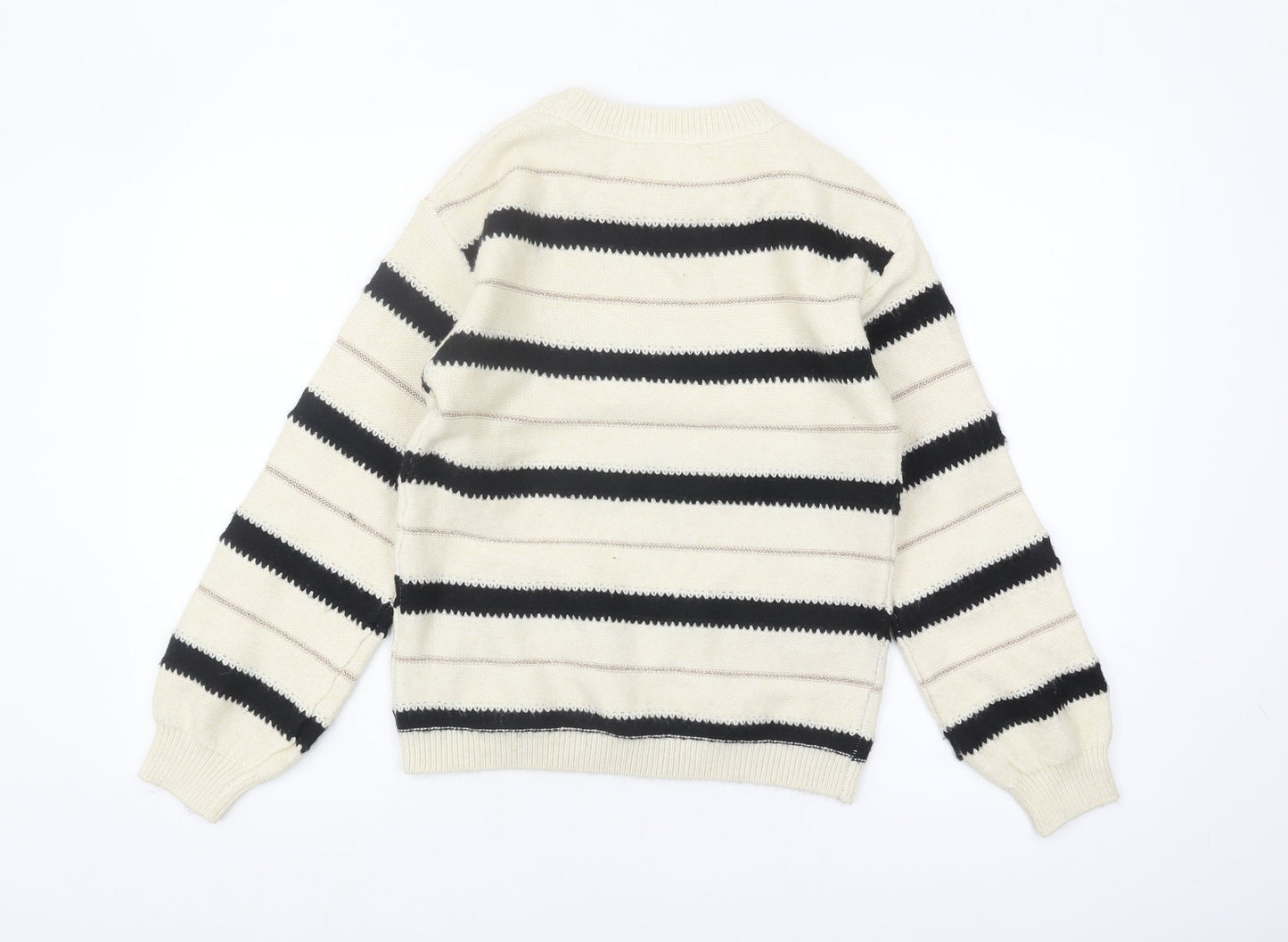 Womens UK Size XS Marks and Spencer Black Pullover Jumper