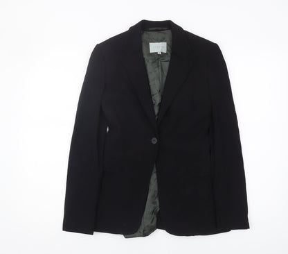 Jigsaw Women's Black Blazer Size 8 Single-Breasted