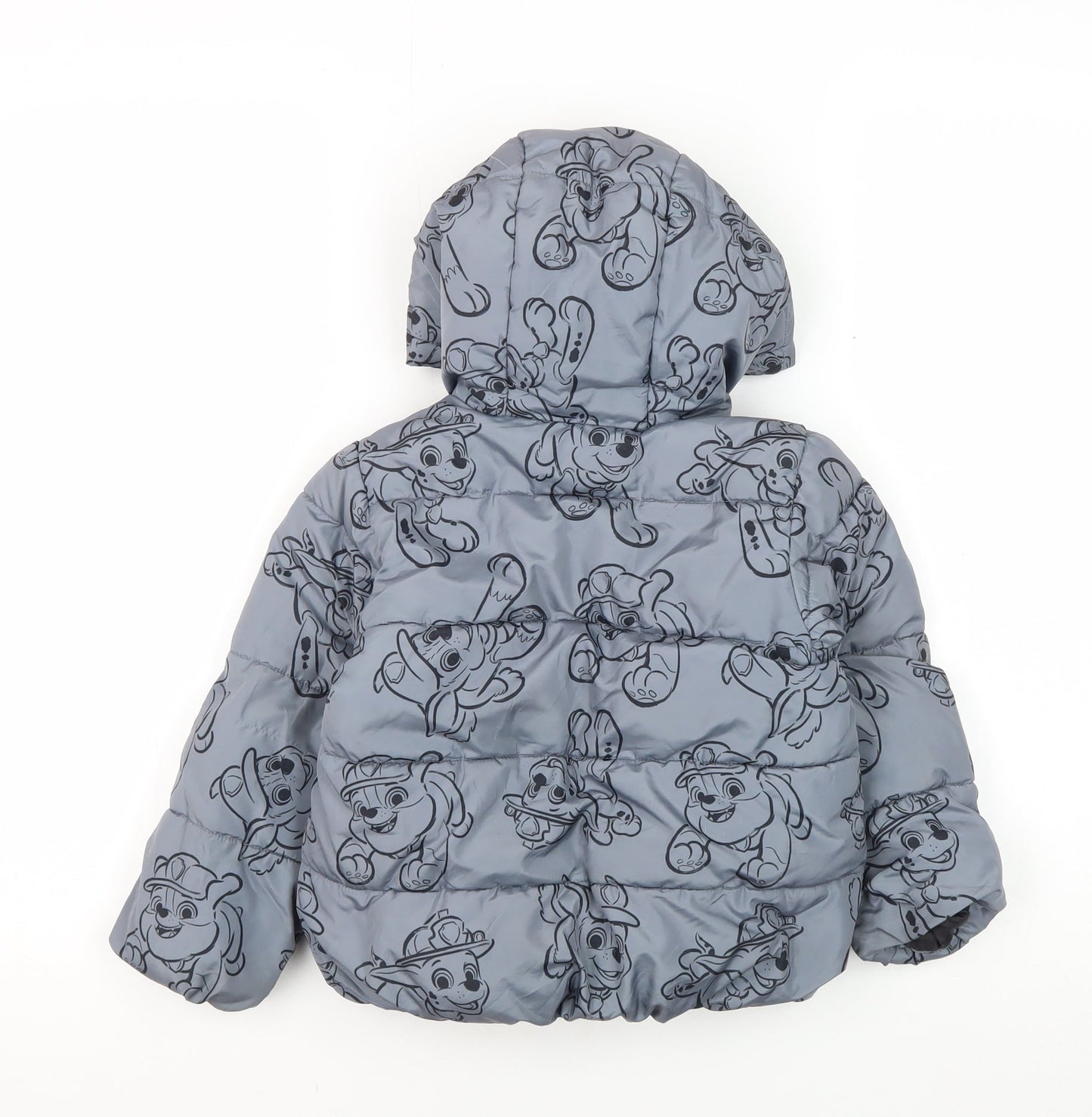 Marks and Spencer Boys Grey Paw Patrol Puffer Jacket 2-3 Years