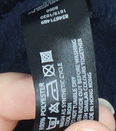 Maine New England Women's Blue Fleece Jacket Size 18