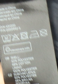 H&M Women's Blue Blazer, Size 10, Regular Fit, Zip Closure