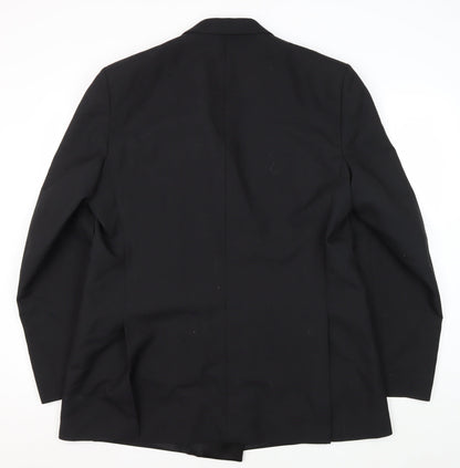 Mens UK Size 44 Chatsworth Regular Black Suit Tuxedo