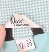 Klass Collection Women's Blue Size 12 Blazer