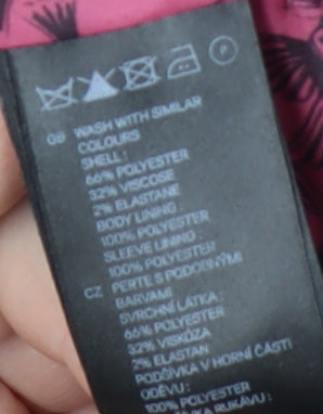 H&M Women's Black Blazer Size 14, Notch Lapel