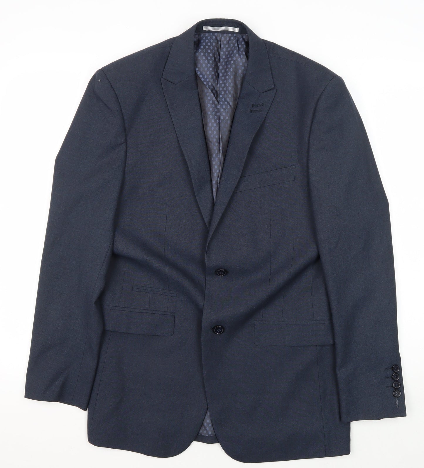 Mens UK Size 36 Skopes Regular Blue Suit Jacket