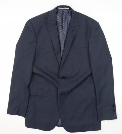 Mens UK Size 36 Skopes Regular Blue Suit Jacket