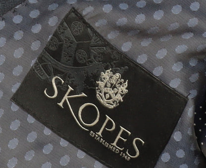 Mens UK Size 36 Skopes Regular Blue Suit Jacket