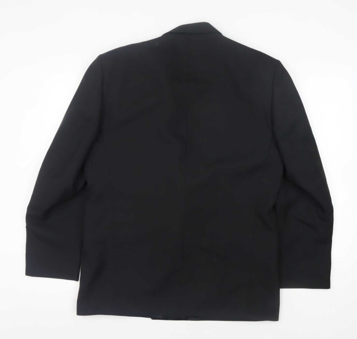 Mens UK Size 40 Dunn & Co Regular Black Suit Jacket