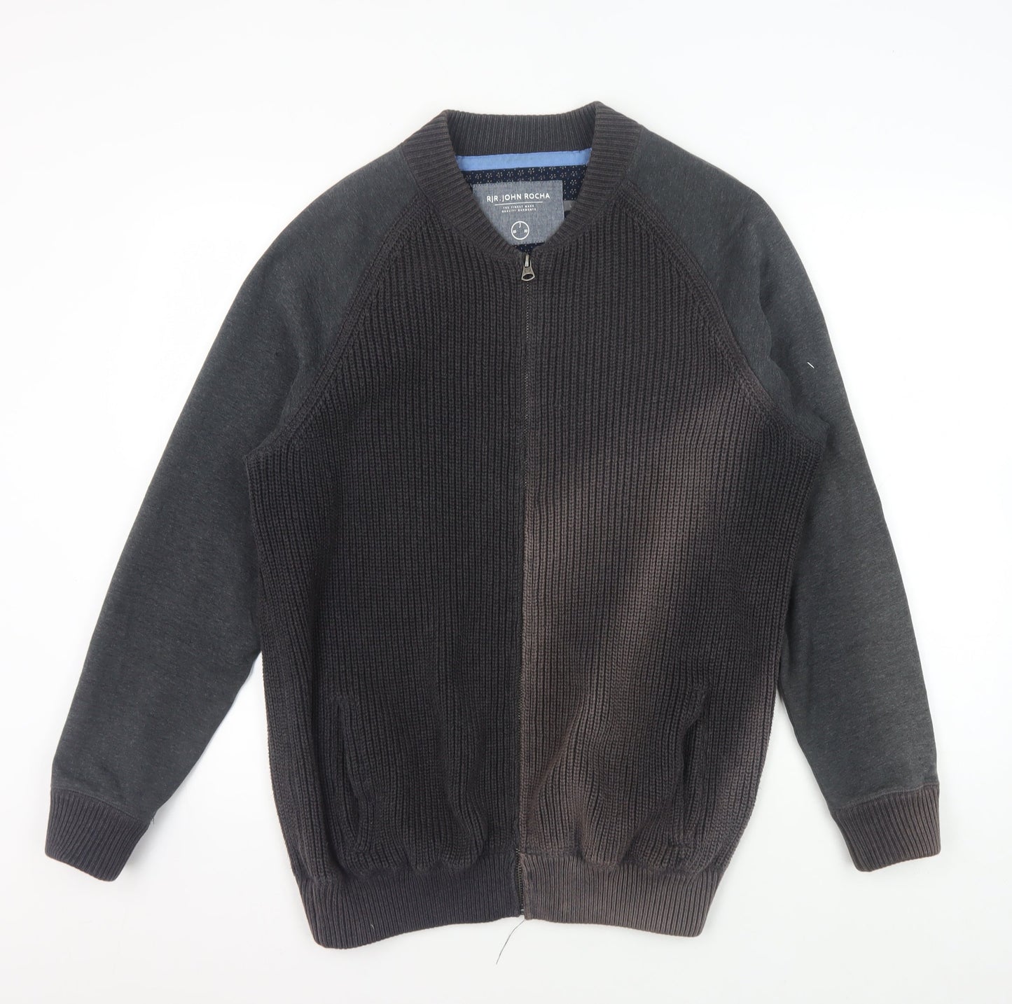 RJR John Rocha Men's L Black Full Zip Jumper