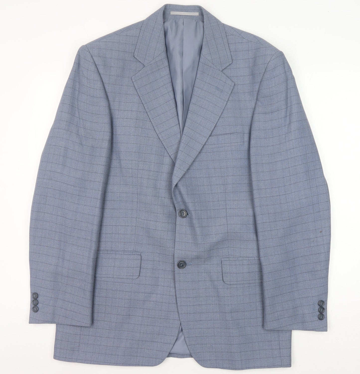 Mens UK Size 40 Centaur Regular Blue Suit Jacket