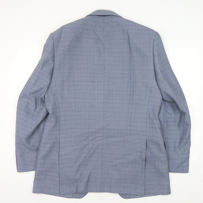 Mens UK Size 40 Centaur Regular Blue Suit Jacket
