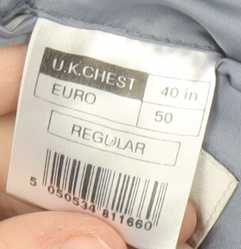 Mens UK Size 40 Centaur Regular Blue Suit Jacket