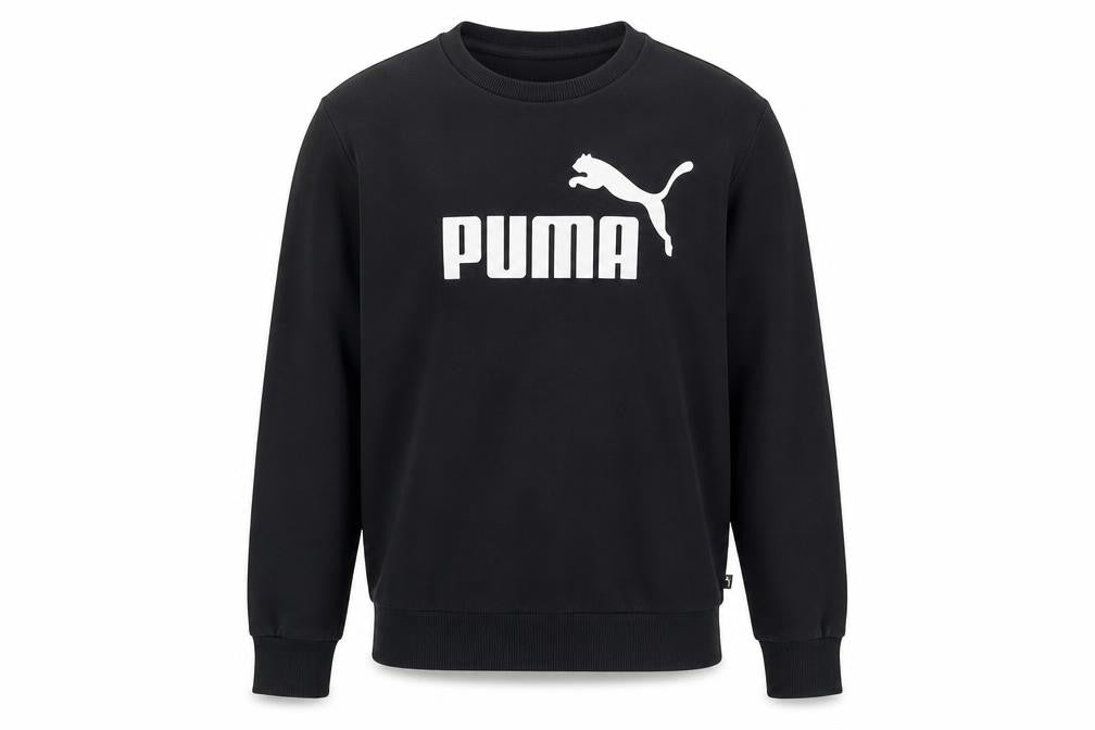 Mens UK Size S PUMA Black Pullover Sweatshirt