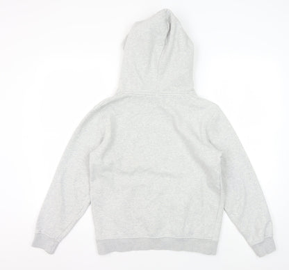 Animal Boys Grey Hoodie, 11-12 Years, Cotton Pullover
