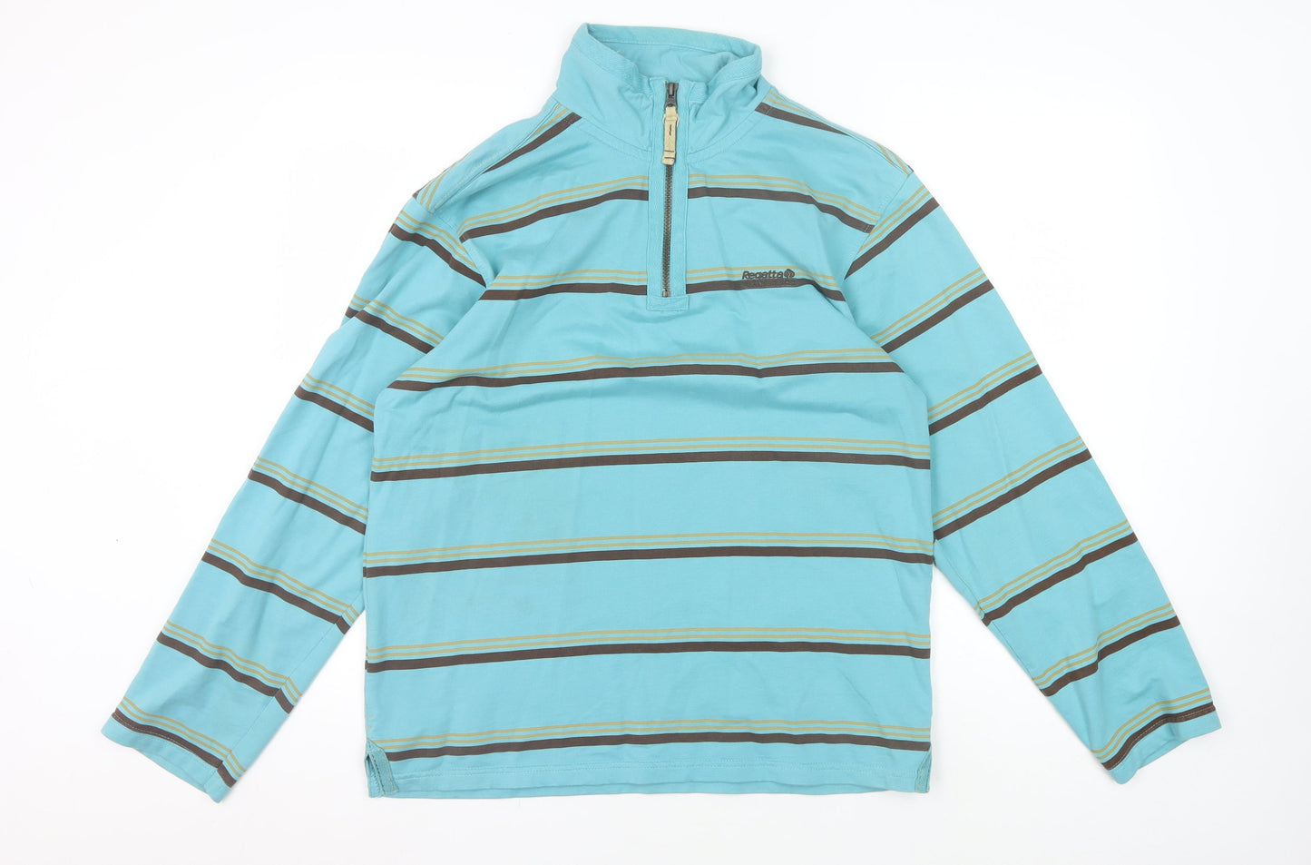 Mens UK Size M Regatta Blue Pullover Sweatshirt