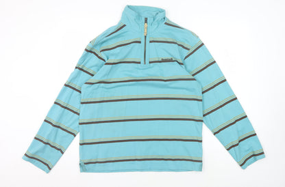 Mens UK Size M Regatta Blue Pullover Sweatshirt