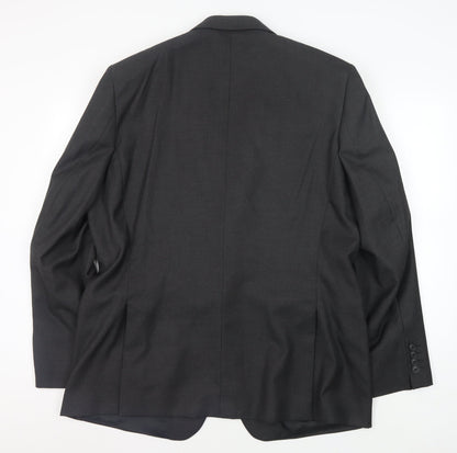 Mens UK Size 46 Moss Esq. Regular Grey Suit Jacket