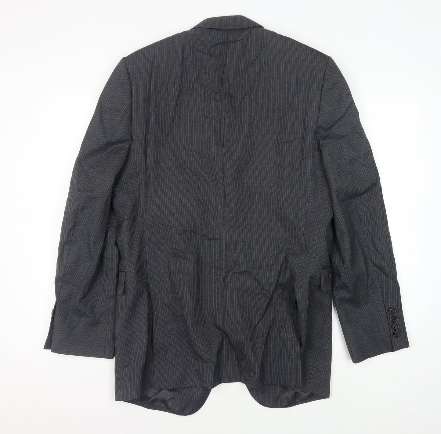 Mens UK Size 40 Jaeger Regular Grey Suit Jacket