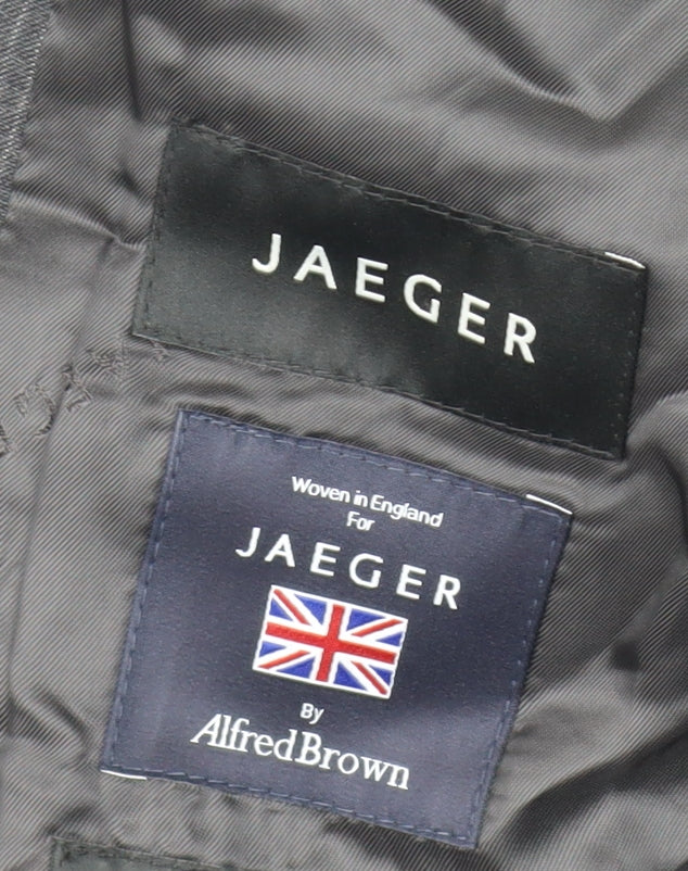 Mens UK Size 40 Jaeger Regular Grey Suit Jacket