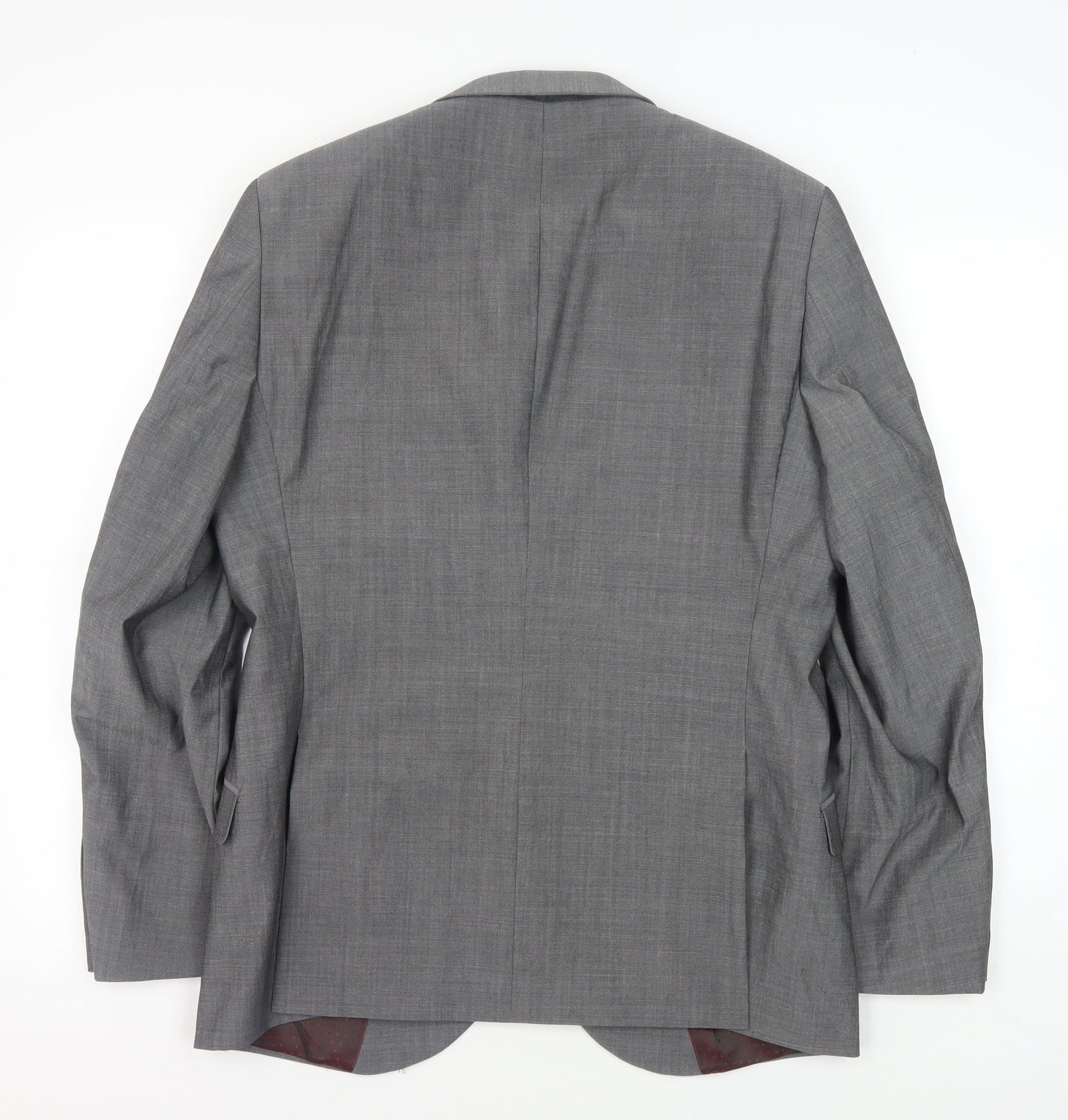 Mens UK Size 40 Ted Baker Regular Grey Suit Jacket
