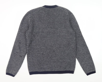 Calvin Klein Men's Blue Pullover Jumper, Size M