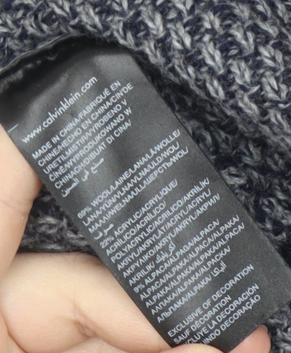 Calvin Klein Men's Blue Pullover Jumper, Size M