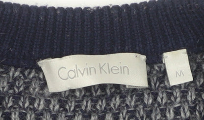 Calvin Klein Men's Blue Pullover Jumper, Size M