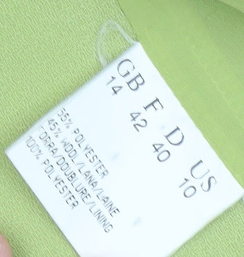 Womens UK Size 14 Jacques Vert Green