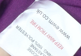 Honor Millburn Women's Purple A-Line Skirt Size 12